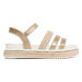 Tommy Hilfiger Espadrilky Platform Velcro Sandal T3A2-32761-0568 M Zlatá