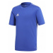 adidas CORE18 JSY Y Juniorský futbalový dres, modrá, veľkosť
