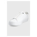 Kožená obuv Polo Ralph Lauren Longwood biela farba, 816862547001