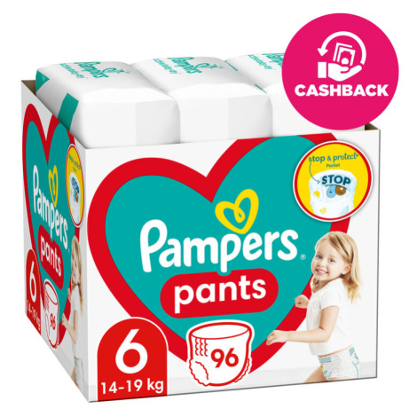 PAMPERS Pants nohavičky plienkové 6 14-19 kg
