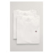 SPODNÁ BIELIZEŇ GANT C-NECK T-SHIRT 2-PACK WHITE