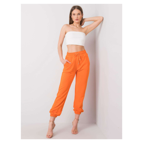 Orange women's sweatpants RUE PARIS