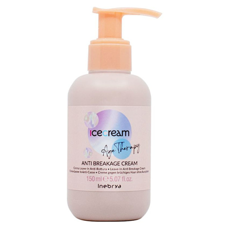 Krém proti lámavosti zrelých vlasov Inebrya Ice Cream Age Therapy Anti Breakage Cream - 150 ml (