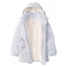 Abercrombie & Fitch Zimná bunda 'ADVENTURE'  svetlomodrá / biela ako vlna