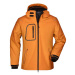 James&amp;Nicholson Pánska zimná softshellová bunda JN1000 Orange