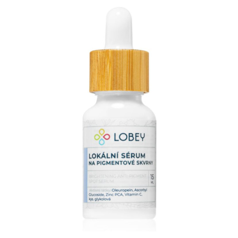 Lobey Skin Care Lokální sérum na pigmentové skvrny pleťové sérum proti pigmentovým škvrnám