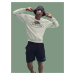 Men's Vintage Set in Sweat Sweatshirt with a large Fruit of the Loom logo