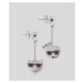 Šperk Karl Lagerfeld K/Ikonik Pave K&C Earrings
