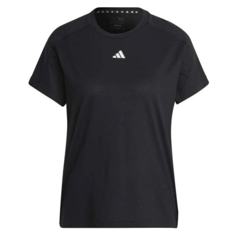 adidas TRAIN ESSENTIALS TEE Dámske športové tričko, čierna, veľkosť