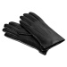 Dámské kožené antibakteriální rukavice model 16627243 Black XL - Semiline