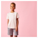 Detské bavlnené tričko unisex ružové