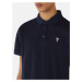Polokošeľa Trussardi T-Shirt Polo Cotton Piquet Modrá