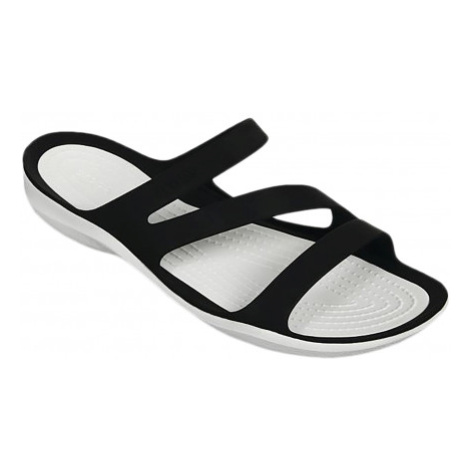 Šlapky (plážová obuv) CROCS Swiftwater Sandal W black white