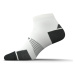 Bežecké ponožky Run900 Mid hrubé biele