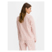 Košeľa na spanie pajama in poplin Ružová