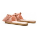 Manebi Espadrilky Sandals With Bow W 1.4 J0 Ružová