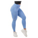 Nebbia Active High-Waist Smart Pocket Leggings Light Blue Fitness nohavice