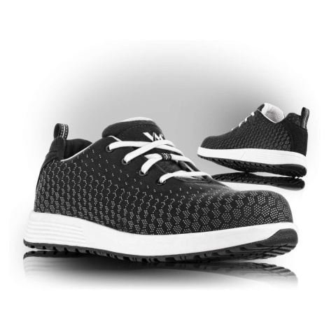 VM Footwear MINNESOTA S3 Bezpečnostná obuv Čierna-Biela, 40