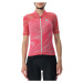 UYN Cyklistický dres s krátkym rukávom - BIKING WAVE LADY - ružová/čierna