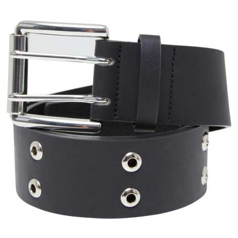 Double Eyelet PU Belt Black Urban Classics