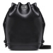 Calvin Klein Jeans Kabelka Re-Lock Drawstring Bag Mini K60K610450 Čierna