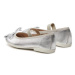 Geox Baleríny Jr Plie' J4555D 00044 C1007 M Strieborná
