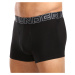 3PACK pánske boxerky Under Armour čierne (1383891 001)