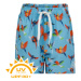 Chlapčenské plavky COLOR KIDS Swim shorts short AOP UPF 30+ Blue Fish