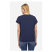 Tričko La Martina Woman T-Shirt S/S 40/1 Cotton Modrá
