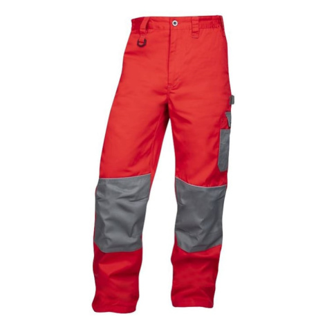 Ardon 2STRONG 02 Montérkové nohavice do pása 46, Červená-Šedá