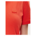 Lacoste Každodenné šaty EF5473 Červená Slim Fit