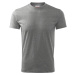 Rimeck Base Unisex tričko R06 tmavo šedý melír