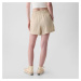 Šortky GAP Crinkle Gauze Pull On Shorts Bedrock 291