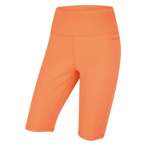 Women's running shorts HUSKY Dalu light orange