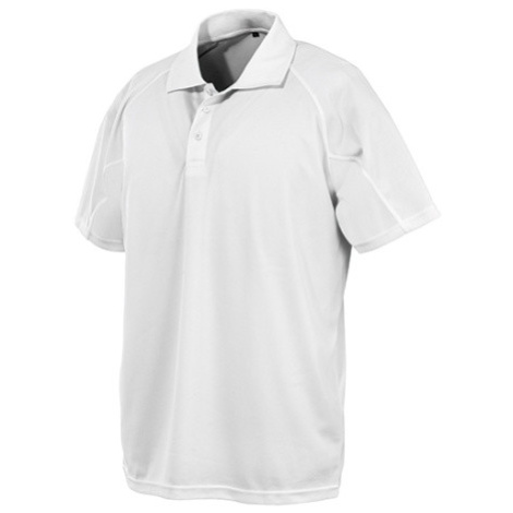 Spiro Unisex funkčné polo tričko RT288 White