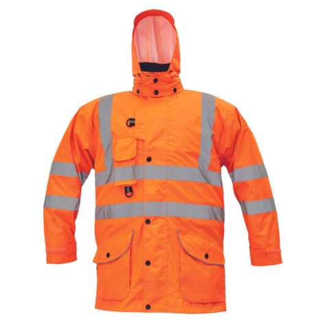 Cerva Formby Pánska zimná bunda 03010561 oranžová