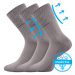 Ponožky LONKA Finego light grey 3 páry 115445