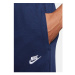 Pánske tepláky NIKE M NK CLUB KNIT JOGGER-410 MIDNIGHT NAVY WHITE