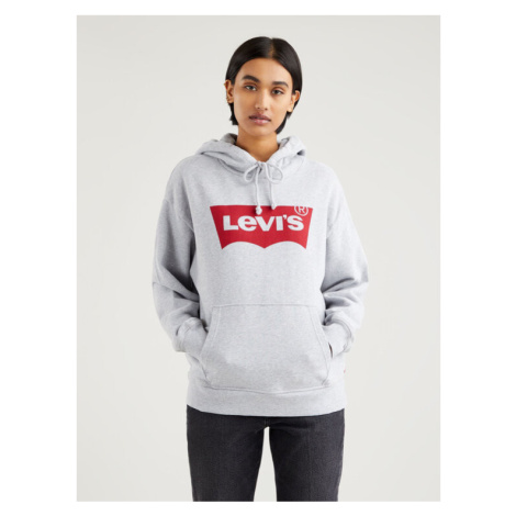 Levi's® Mikina Levi's Graphic Standard Hoodie Sivá Regular Fit Levi´s