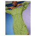 SELECTED FEMME Košeľové šaty  zelená