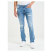 Big Star Man's Slim Trousers Denim 110843 Light Denim-239