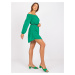 Dámske šaty SK 6831 - FPrice one size tmavě zelená