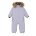 Dievčenský zimný overal COLOR KIDS Coverall W. Fake Fur-741590.6053-Languid Lavender