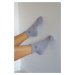 Dámske ponožky Milena 0200 Kvet, lurex