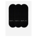 Ponožky Invisible Basic Foot Logo 3Prs Card Wrap - Black/Castlerock Replay