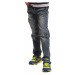 Alpine Pro Algodo Detské jeans KPAJ066 tmavá oceľovomodrá