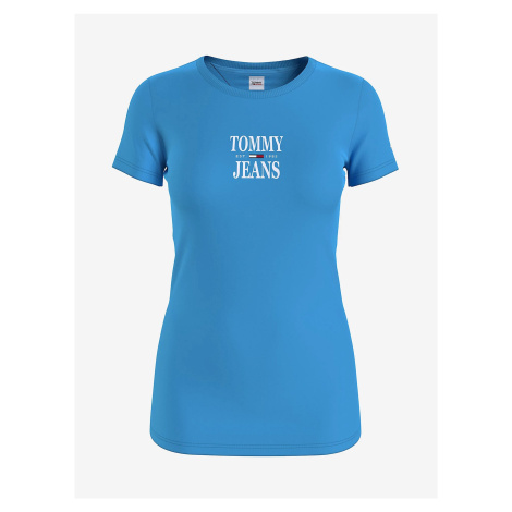Modré dámske tričko Tommy Jeans Tommy Hilfiger