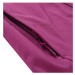 Alpine Pro Hoora Dámska softshell bunda LJCB590 tmavo ružová