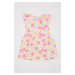 DEFACTO Baby Girl Patterned Sleeveless Dress