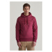 MIKINA GANT REG TONAL SHIELD HOODIE RICH WINE